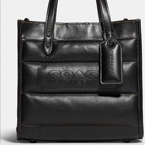 Coach tote 22 inch Quilting And Coach Badge
